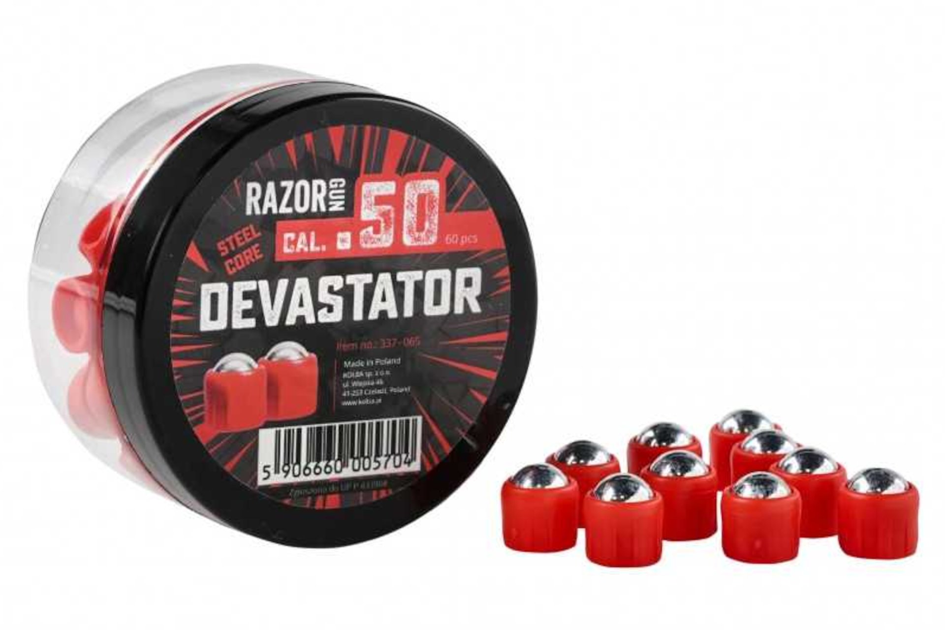 RAM Guličky RazorGun Devastator cal.50 4.63g 60ks