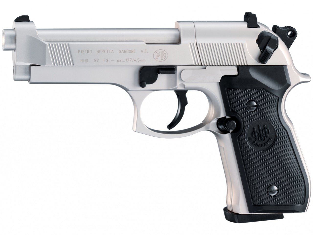 Vzduchová pištoľ Umarex Beretta M 92 FS nikel 4,5mm