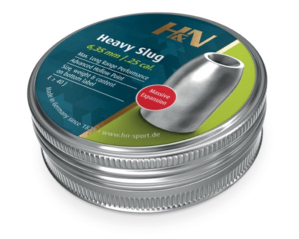 H&N Heavy Slug 6.35mm/.250 2.46g/38gr