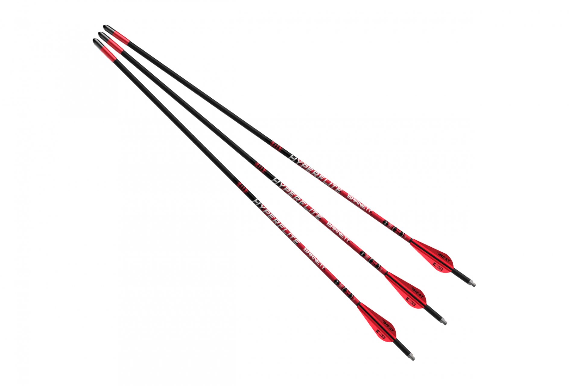 Súprava šípov Barnett HyperFlite red/white 20" 3ks